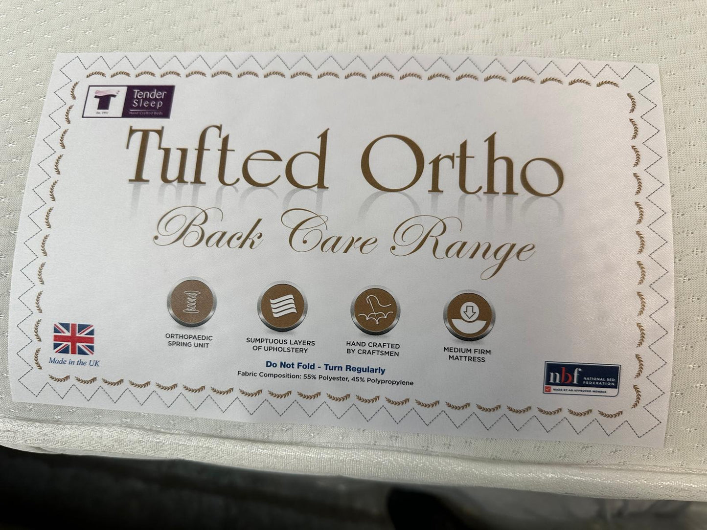 Tufted Ortho Mattress