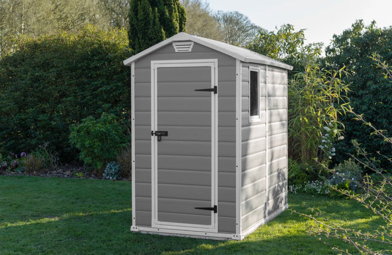 Keter Manor 4x6ft Shed Grey