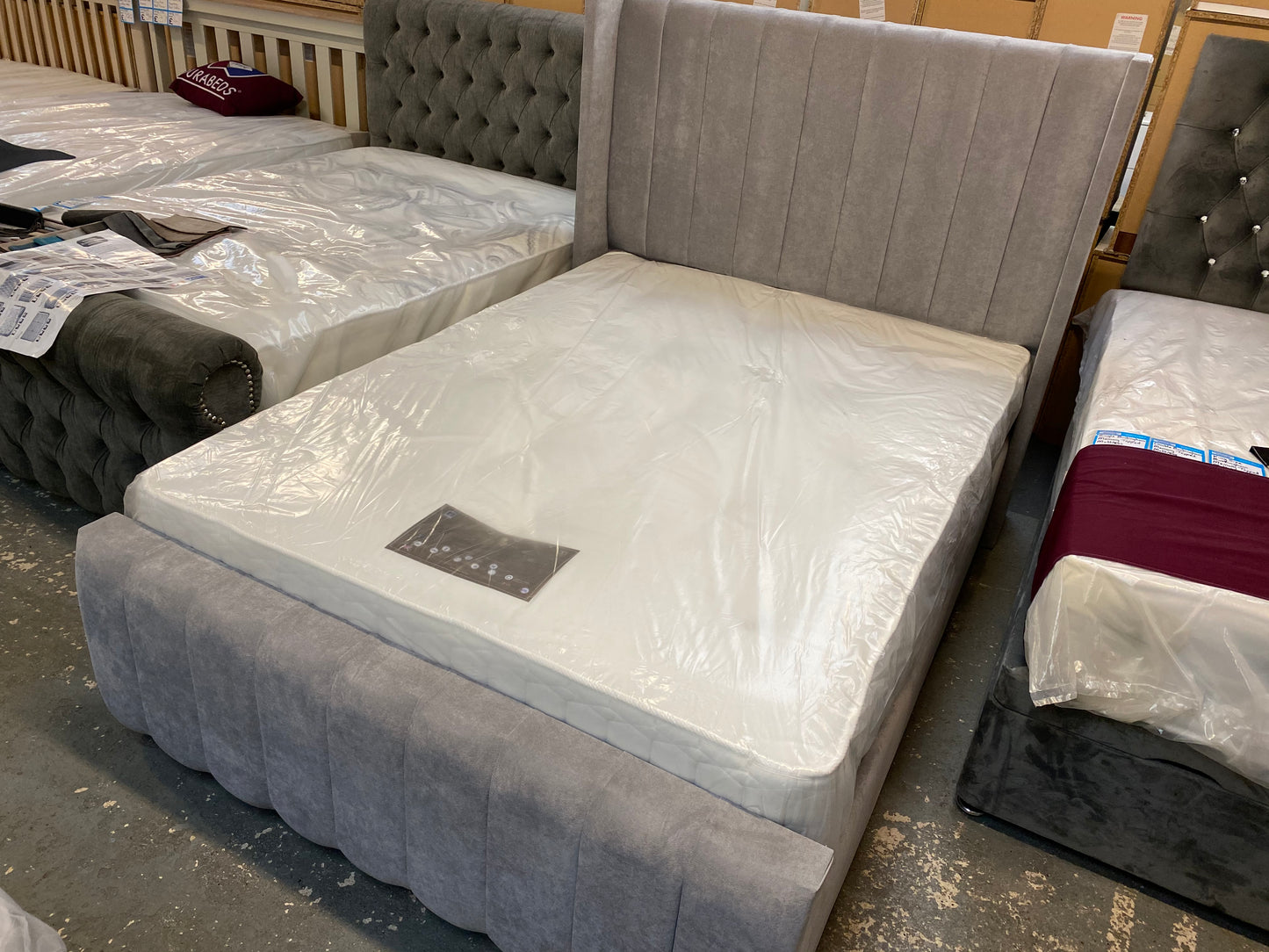 Jesse Winged Bed Frame