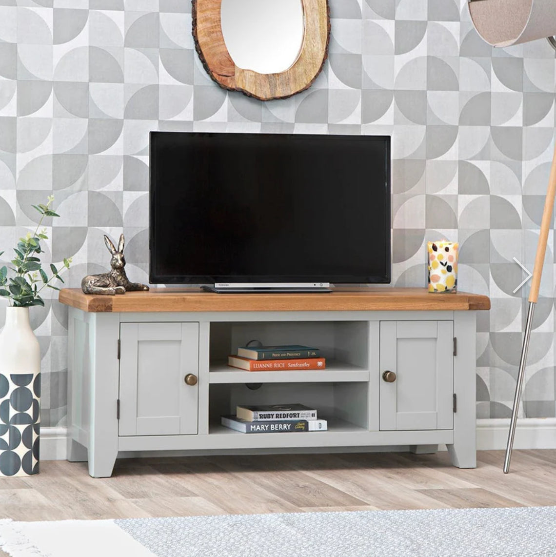 HP Large TV Unit Grey