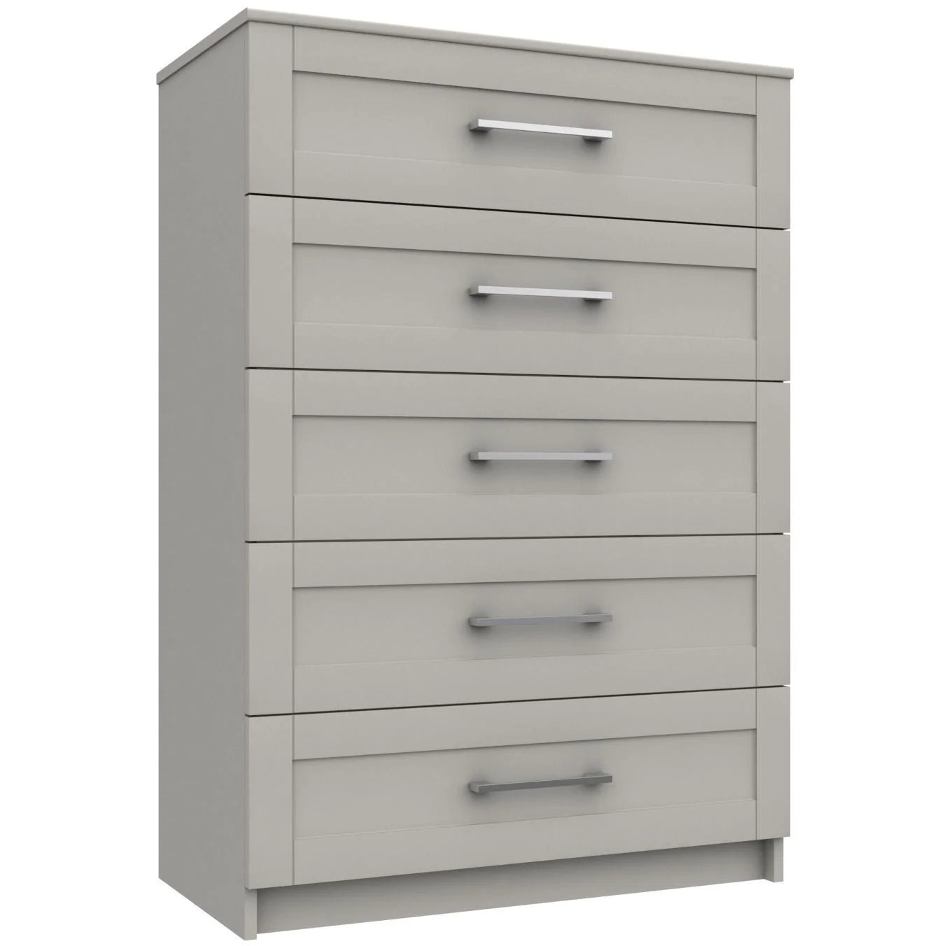 Calder 5 Drawer Chest Light Grey