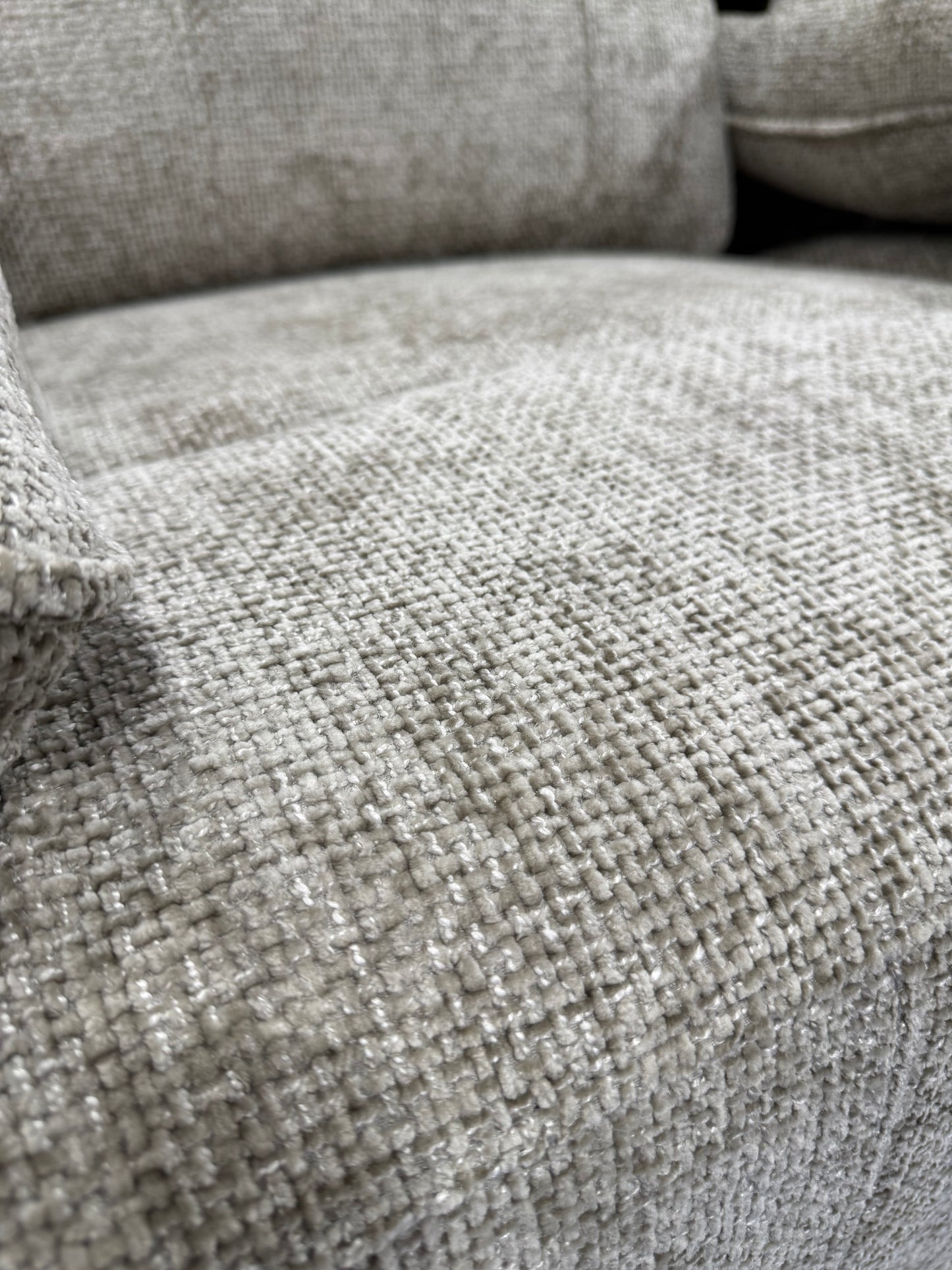 Milan 3 Seater Manual Reclining Sofa BISCUIT