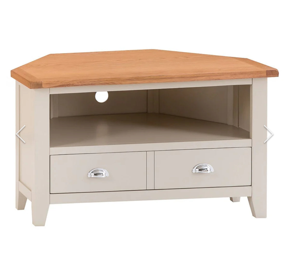 NC Corner TV Unit Truffle