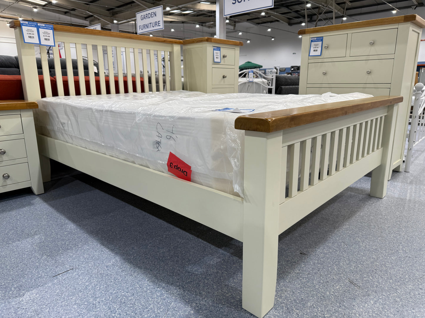 Chatsworth Bed Frame WHITE