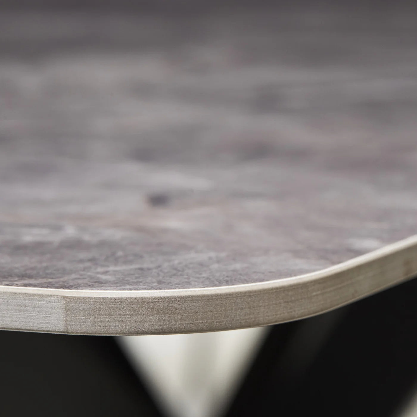 Grey Ceramic Top Dining Table
