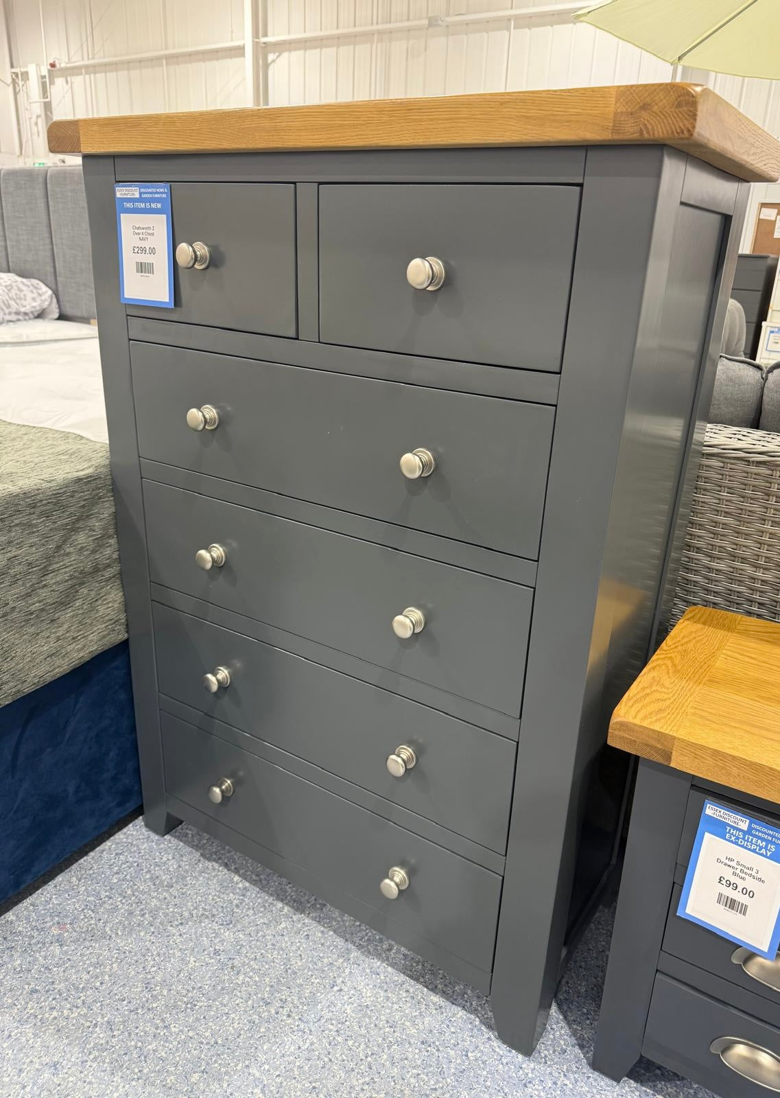 Chatsworth 2 Over 4 Chest NAVY