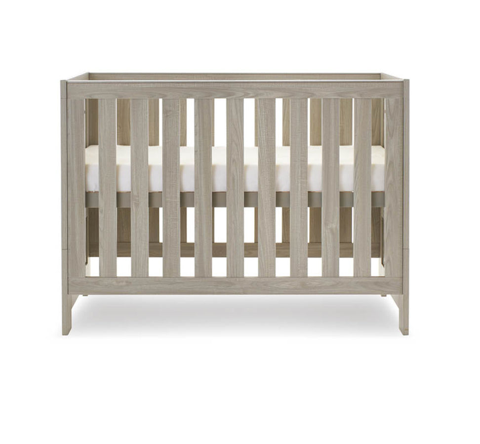 Obaby Nika Cot Bed Grey