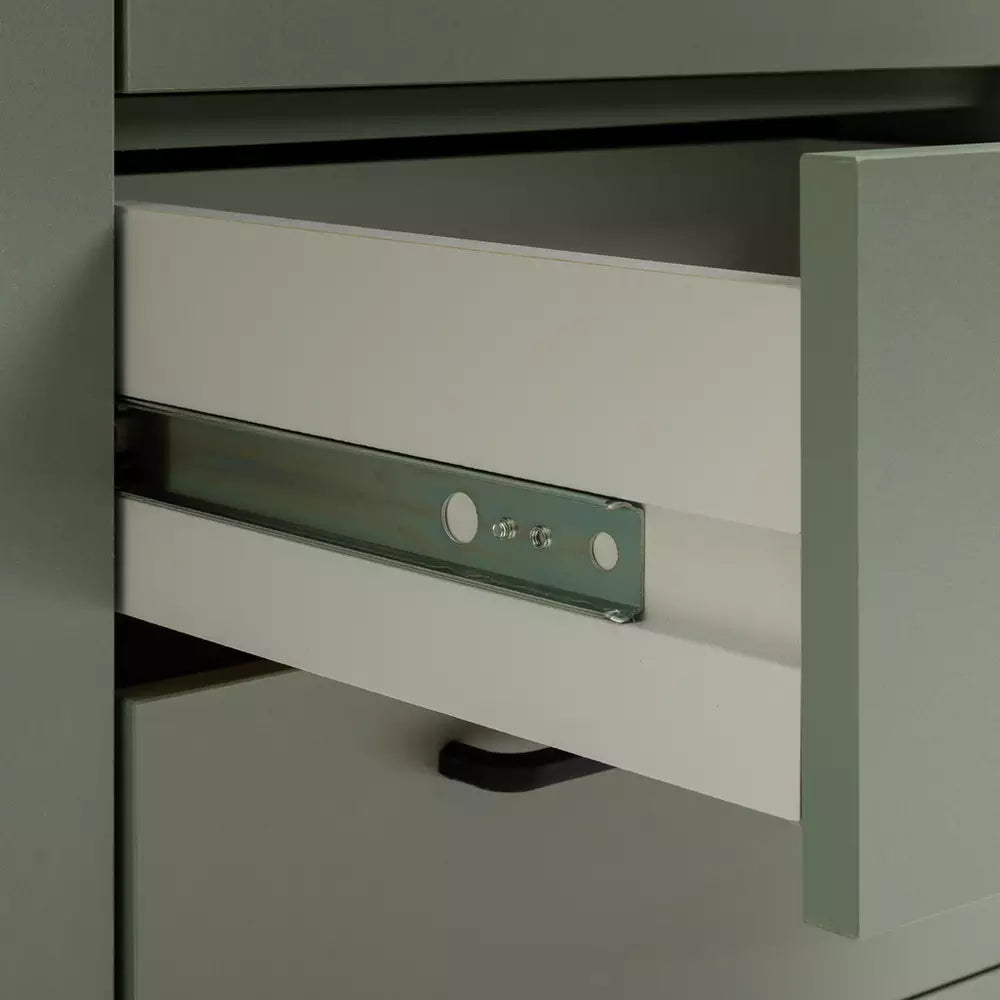 Oldham 2 Door 3 Drawer Wardrobe GREEN
