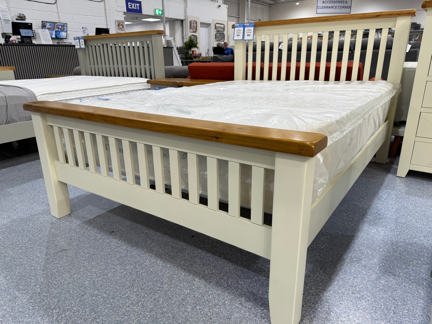Chatsworth Bed Frame WHITE