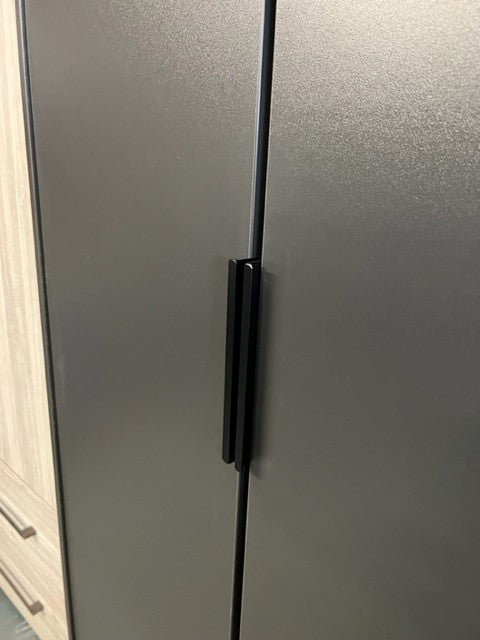 Graphite Grey 2 Door Wardrobe