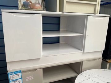 Legato White Gloss Corner TV Unit