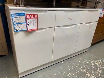 Legato White Gloss Sideboard