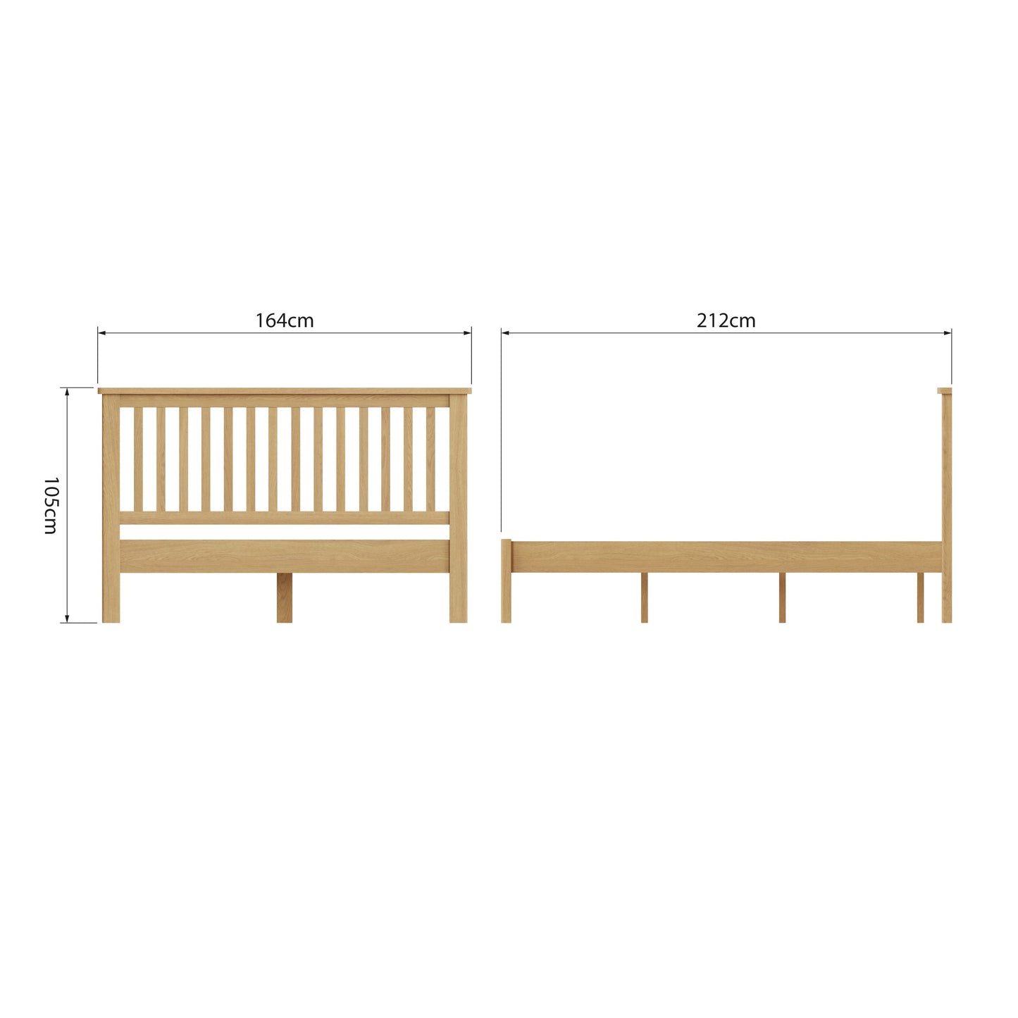 RAO Romford Kingsize Bed Frame