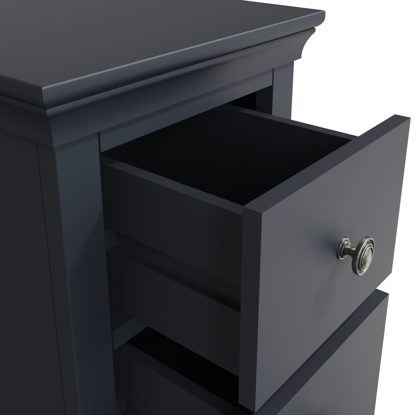 SW Bedside Cabinet Midnight Grey
