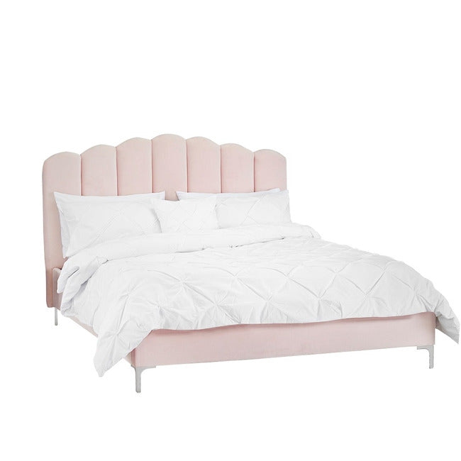 Willow Bed Frame Pink