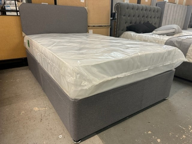 York Divan Base, Mattress & Headboard Set