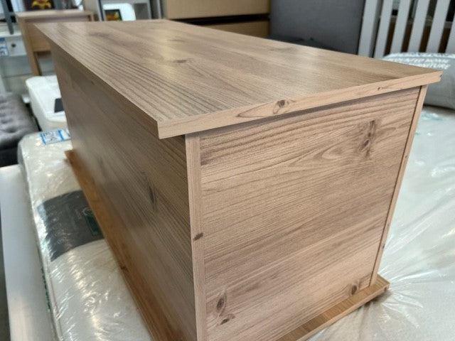 Aspen Pine Wooden Ottoman Box