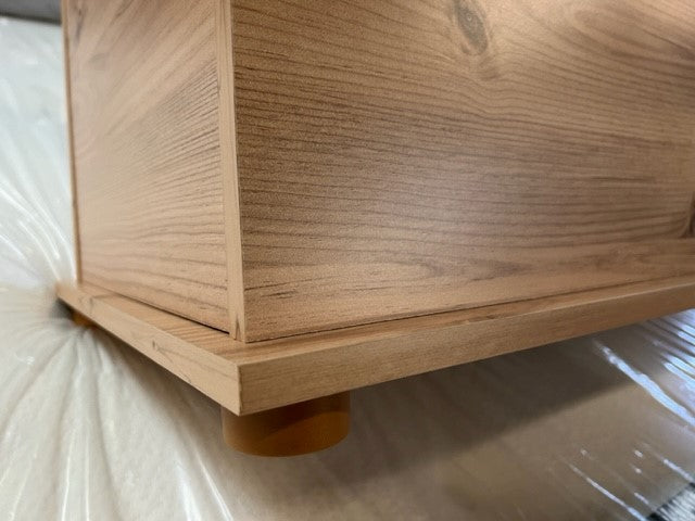 Aspen Pine Wooden Ottoman Box