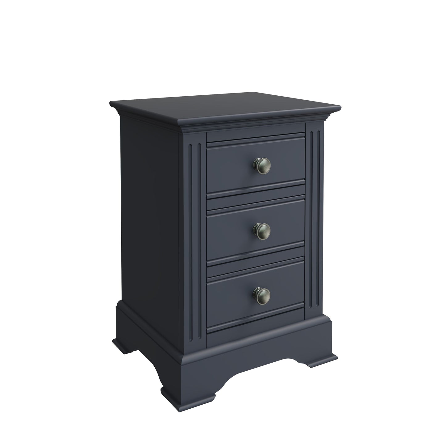 BP Large Bedside Cabinet Midnight Grey