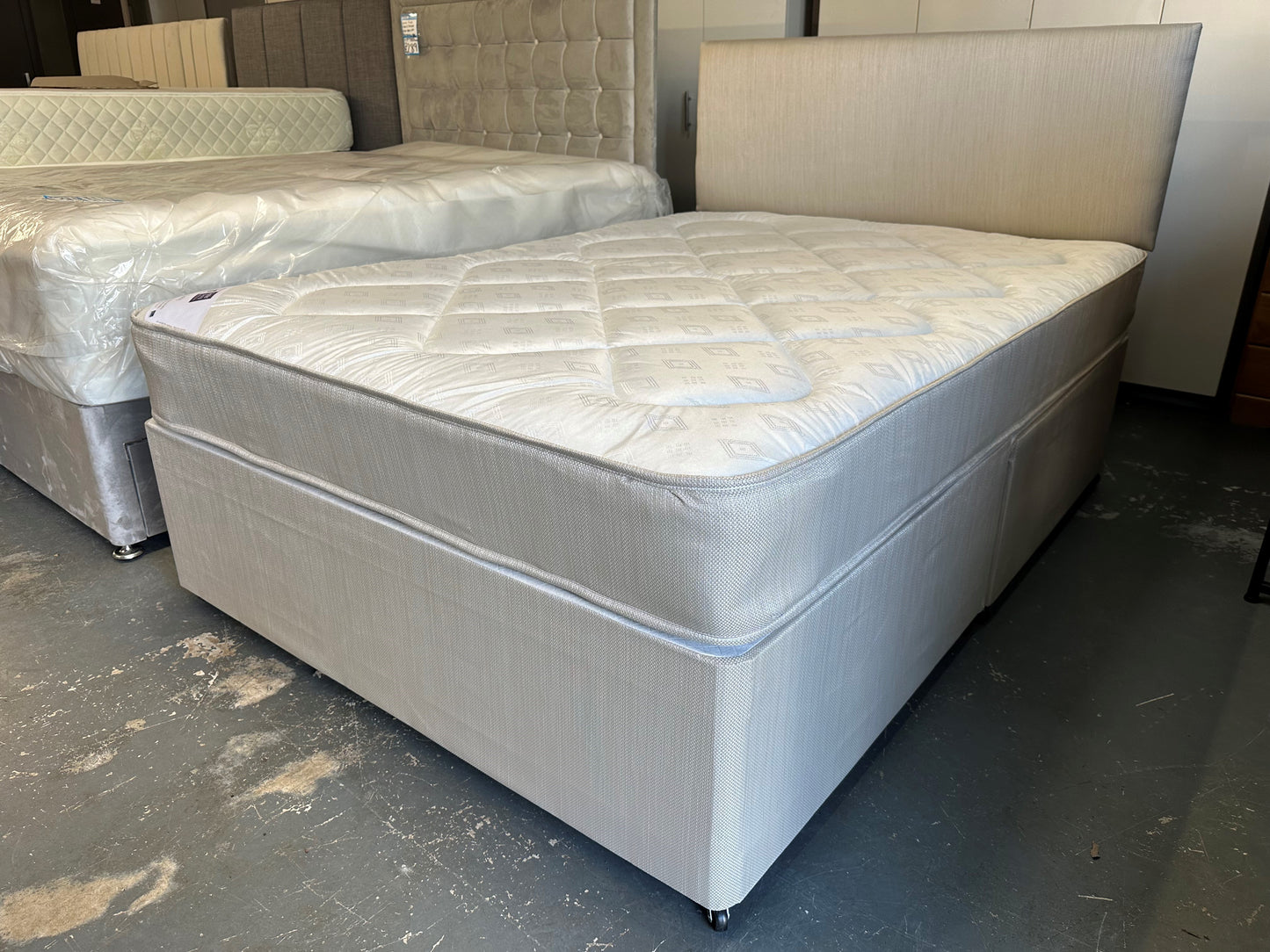 Candy Divan Base, Mattress & Headboard Set