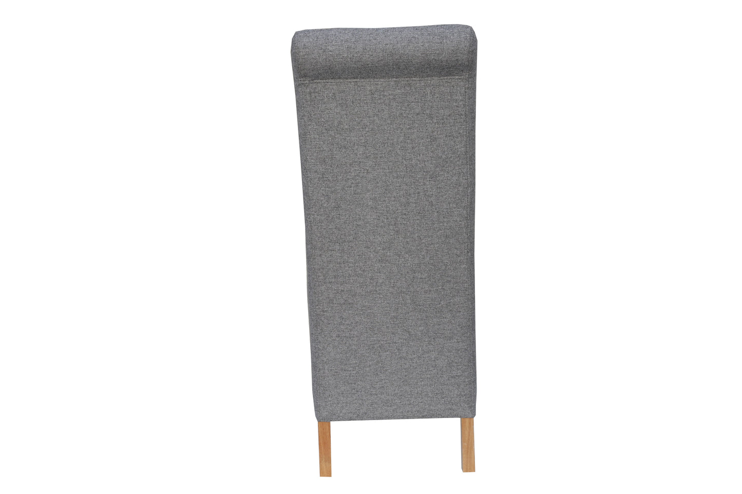 Light Grey Scroll Back Dining Chair PAIRS