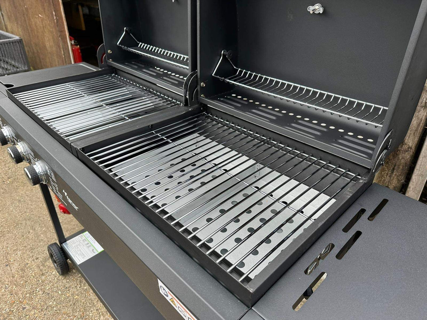 Dual Fuel Combi BBQ