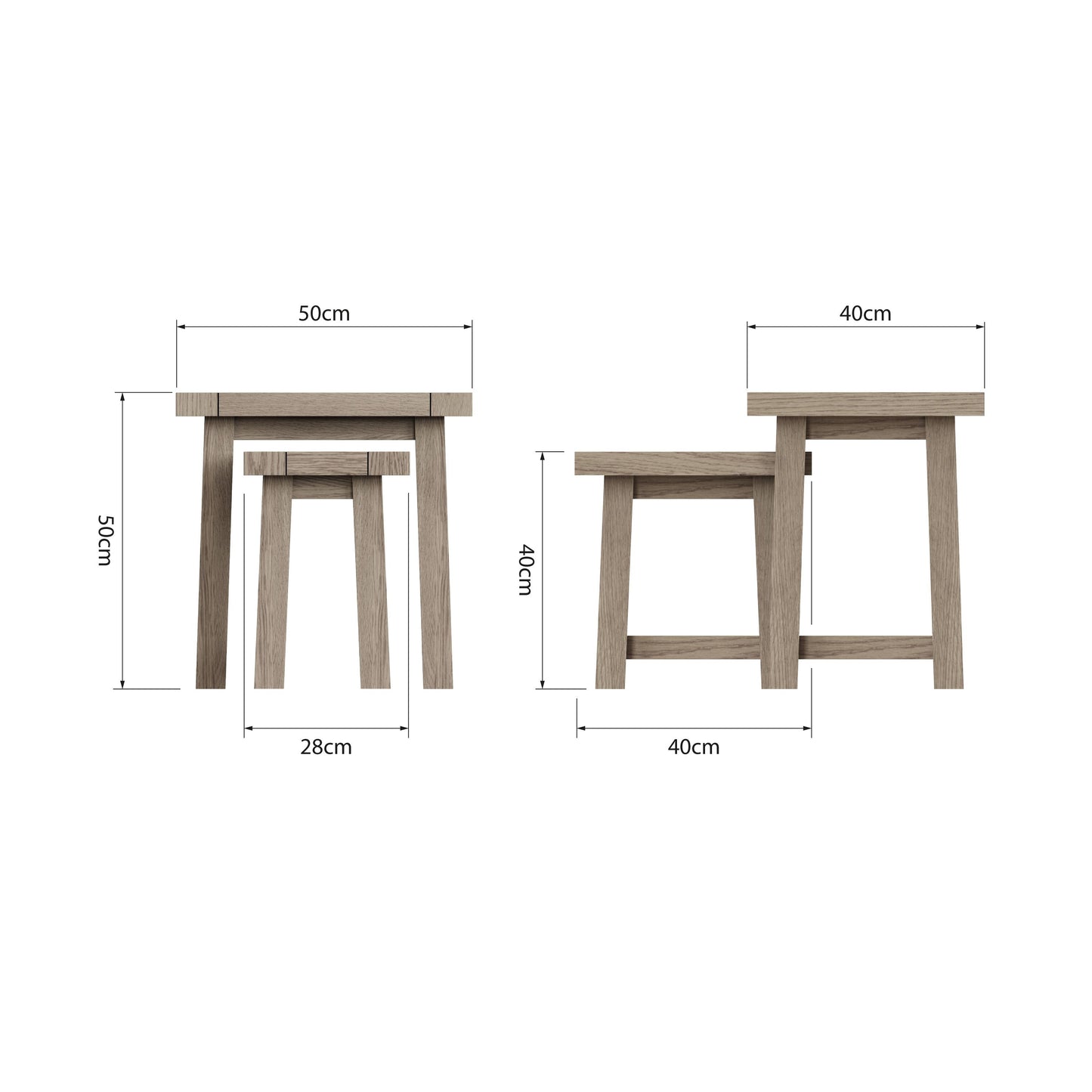 FO Nest Of 2 Tables