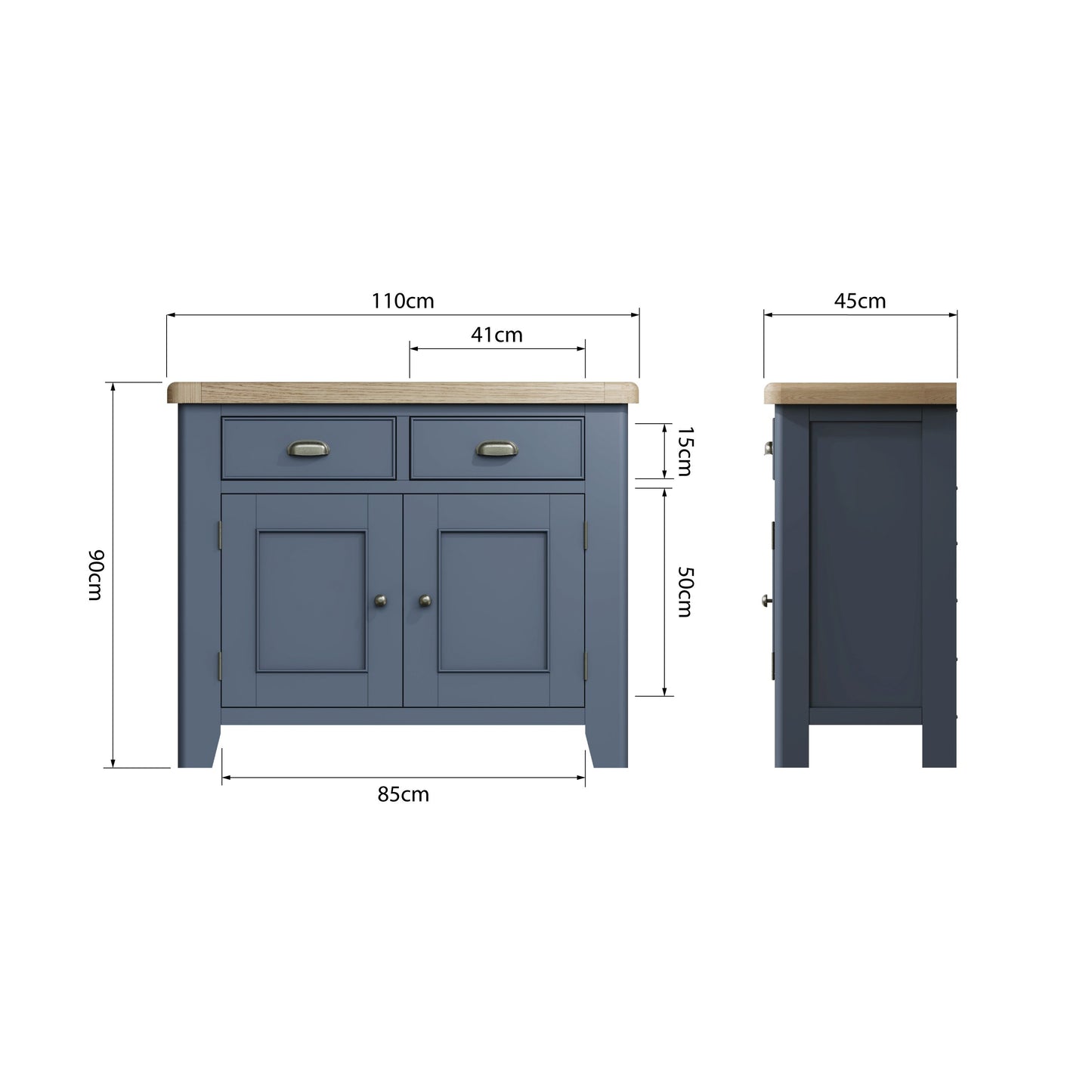 HOP Small Sideboard Blue