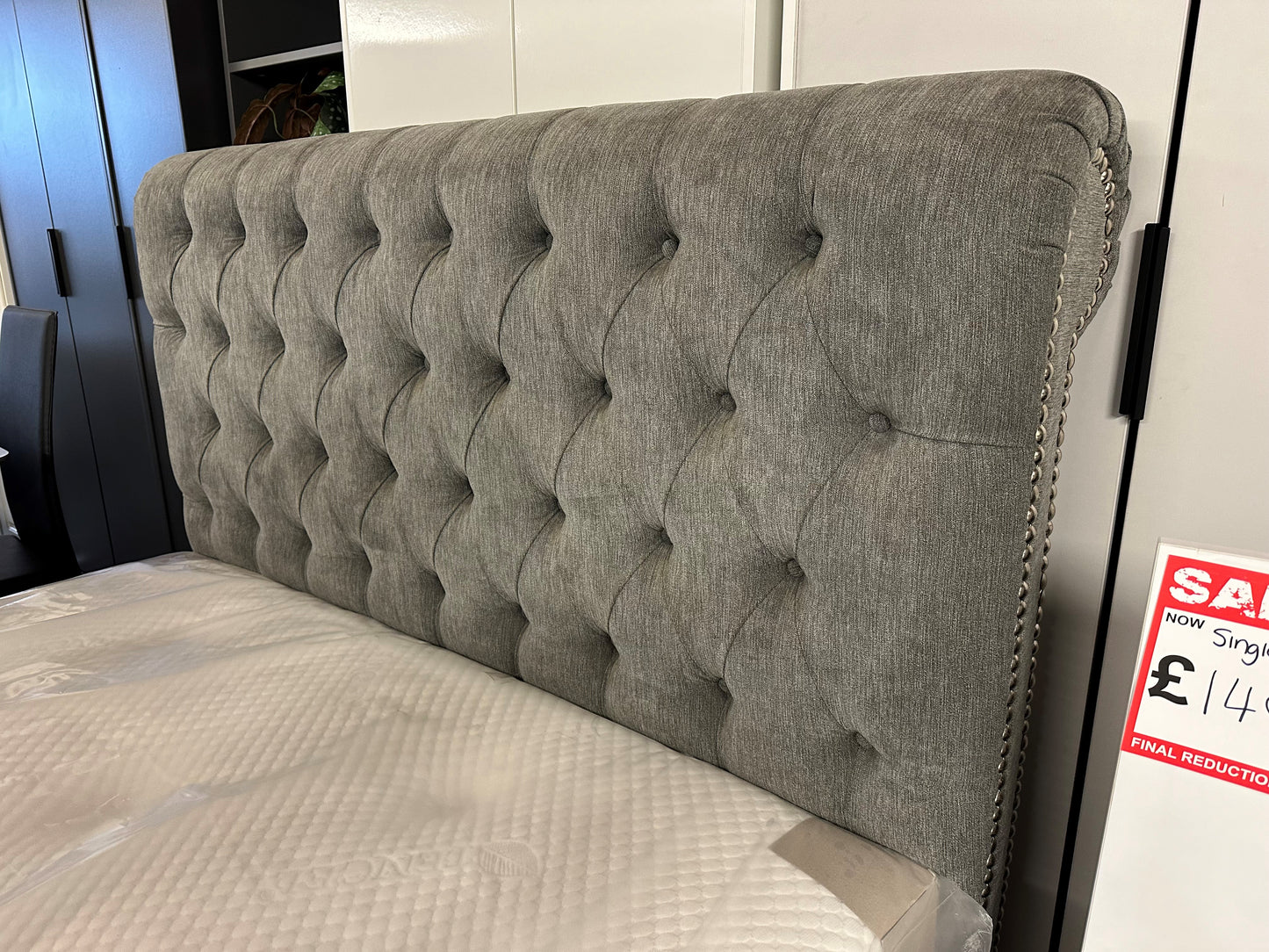 Louisa Sleigh Bed Frame