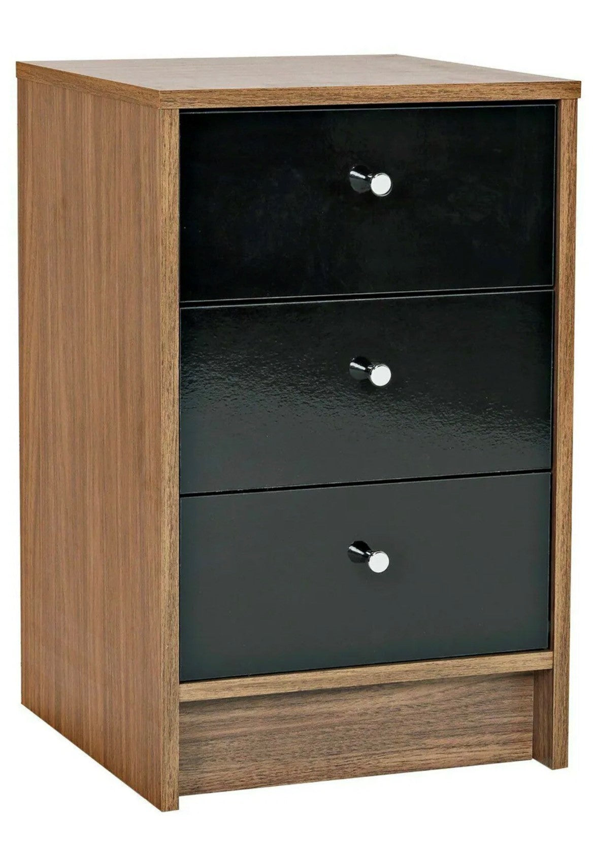Malibu 3 Drawer Bedside