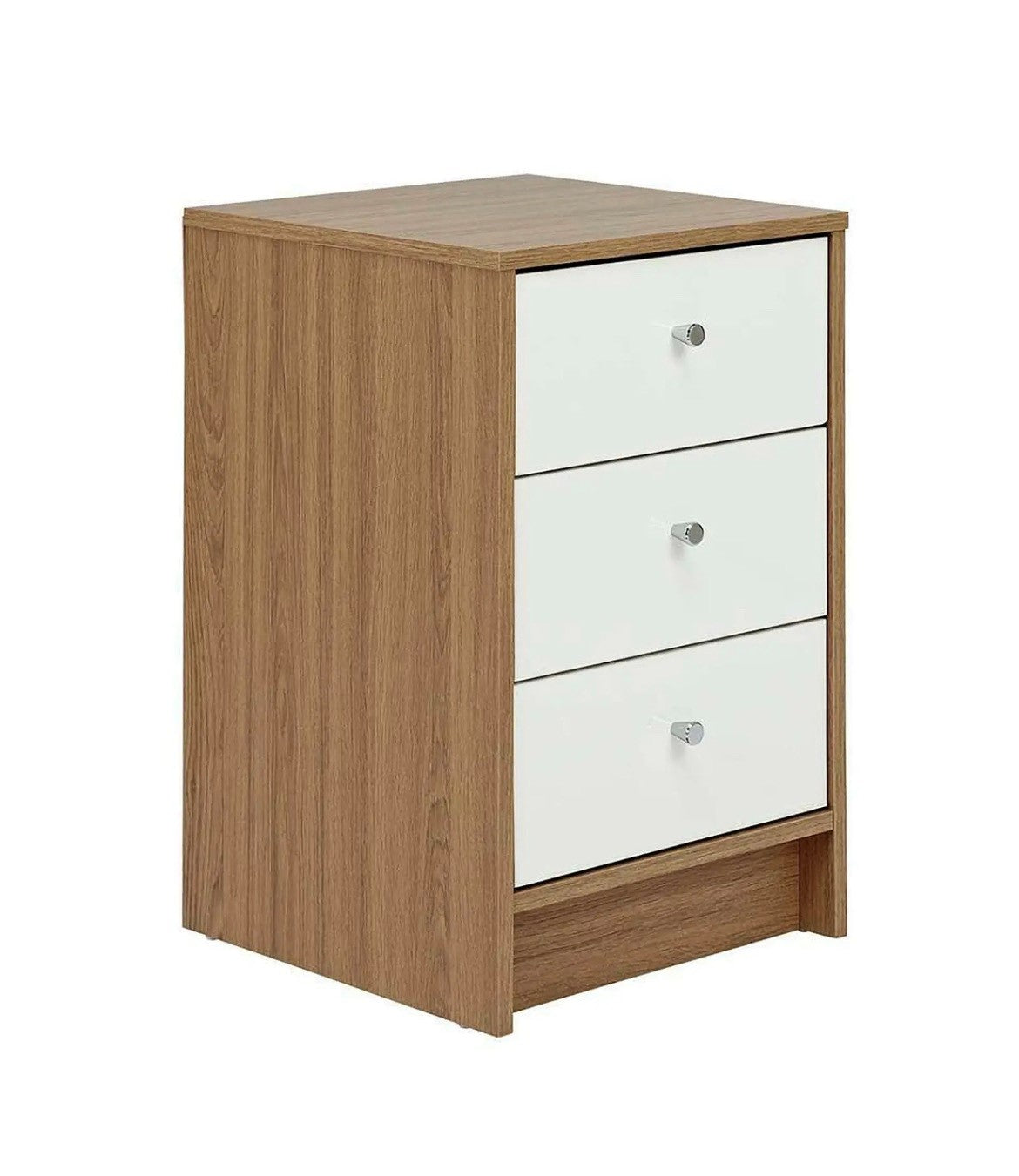 Malibu 3 Drawer Bedside