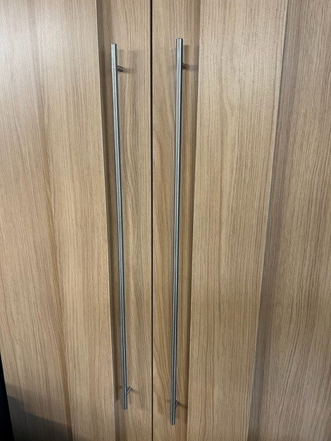 Oak Effect Tall 2 Door Wardrobe