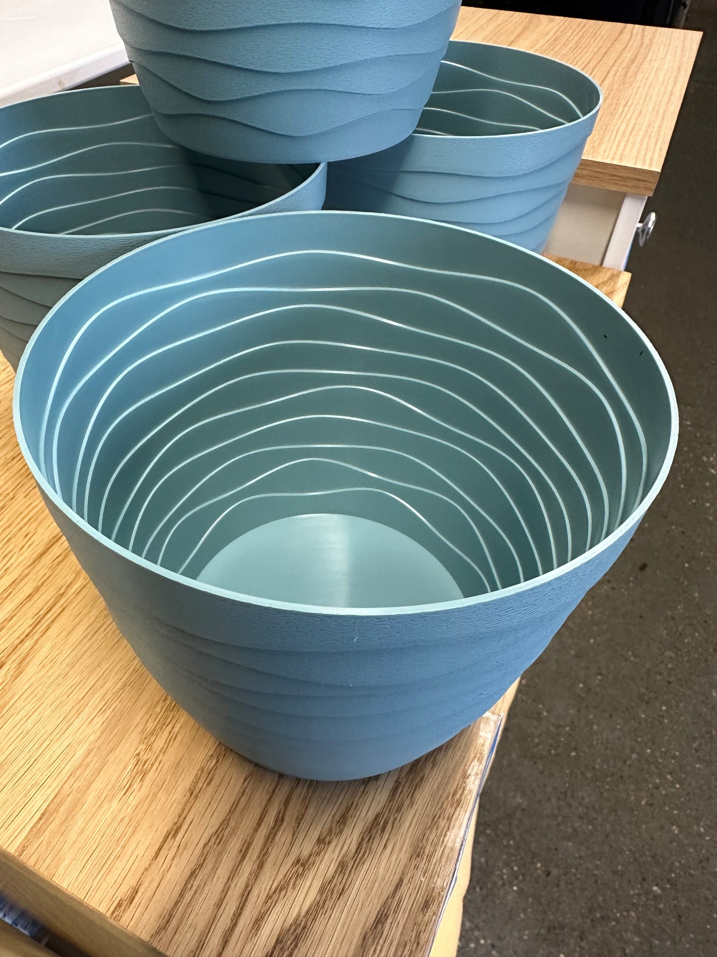 Blue Orten Plant Pot