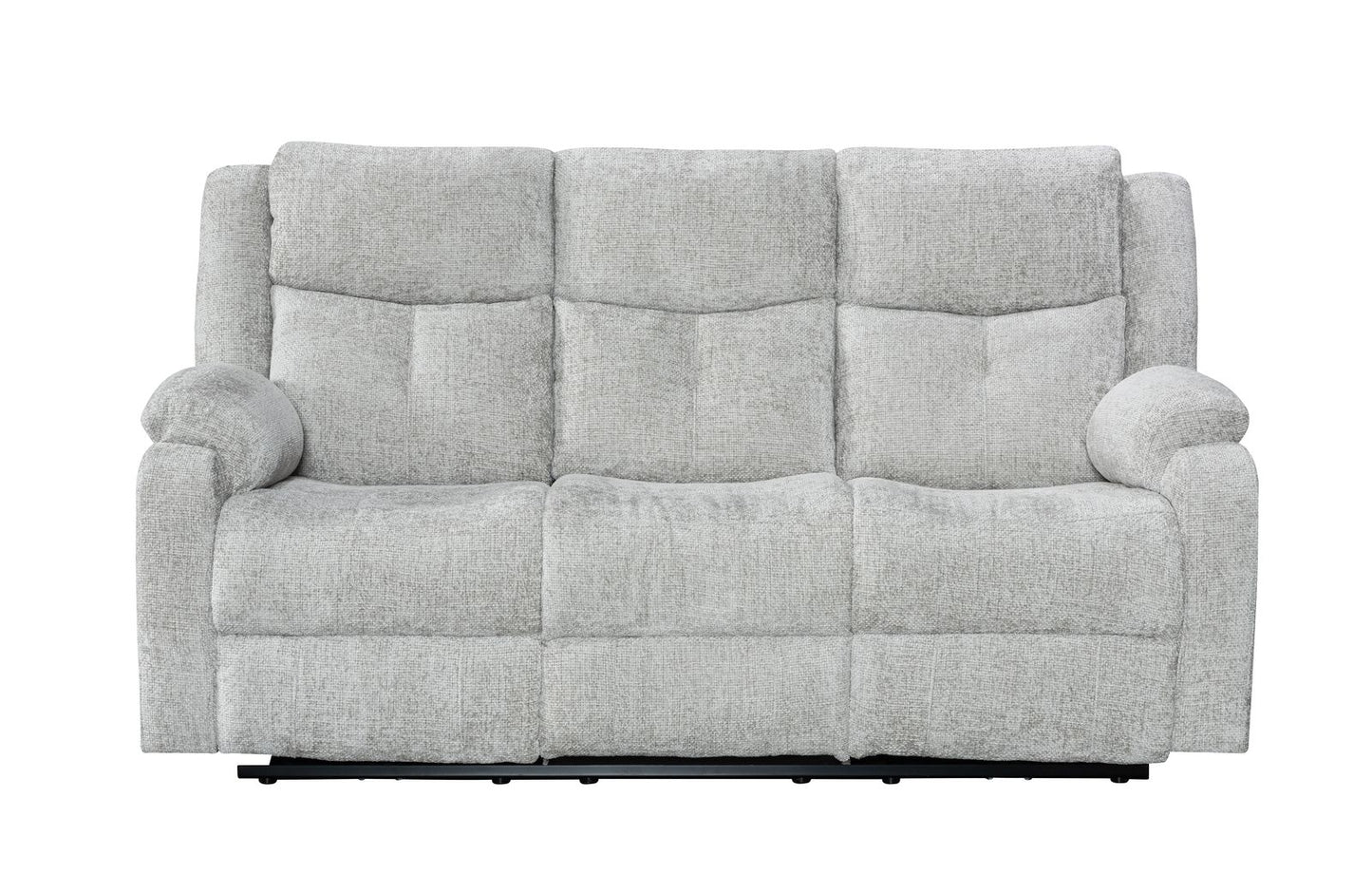 Florence Powered Reclining 3 Seater Sofa SILVER