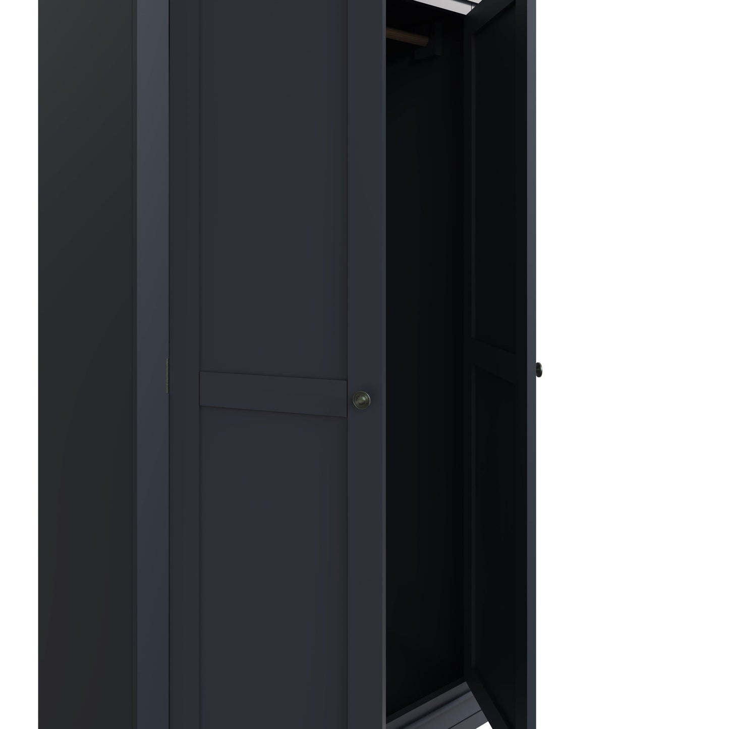 SW 2 Door Wardrobe Midnight Grey