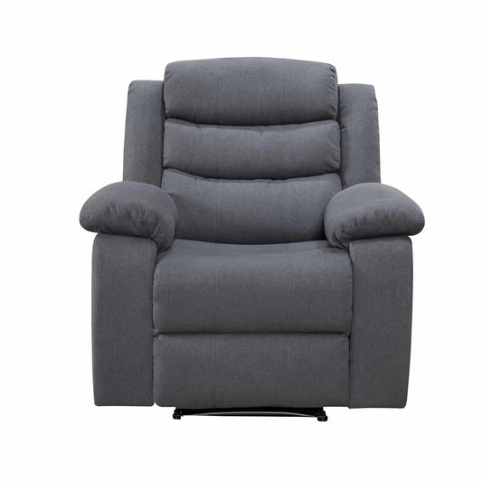 PRE ORDER Turin Reclining Armchair DARK GREY