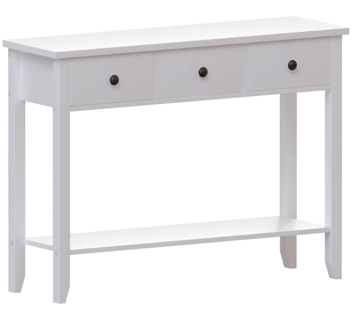 3 Drawer Console Table