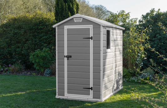Keter Manor 4x6ft Shed Grey