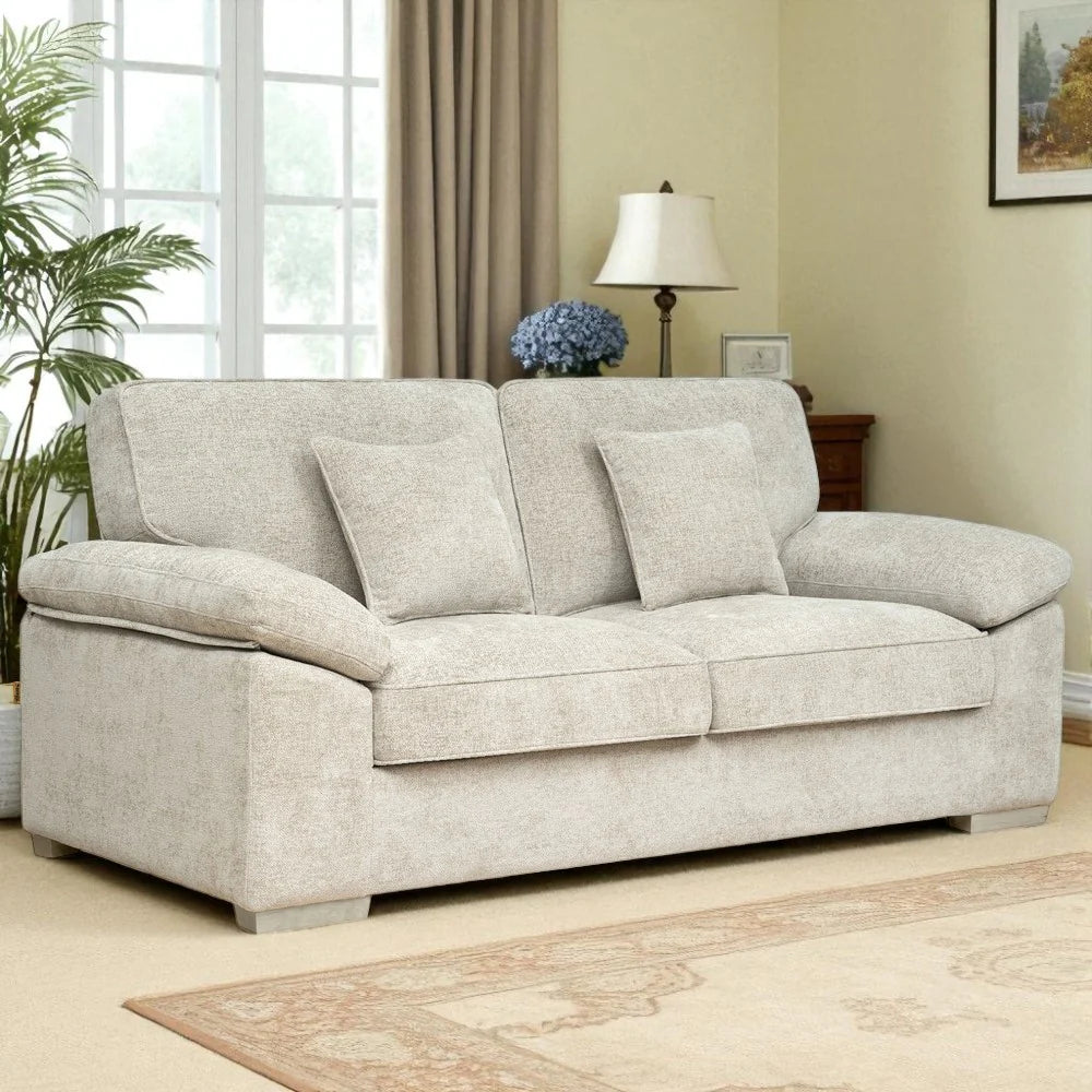 York Biscuit 3 Seater Sofa