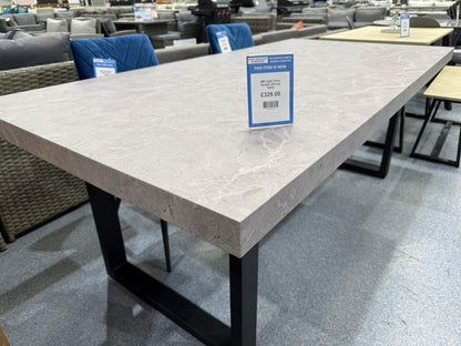 Light Grey Veneer Dining Table