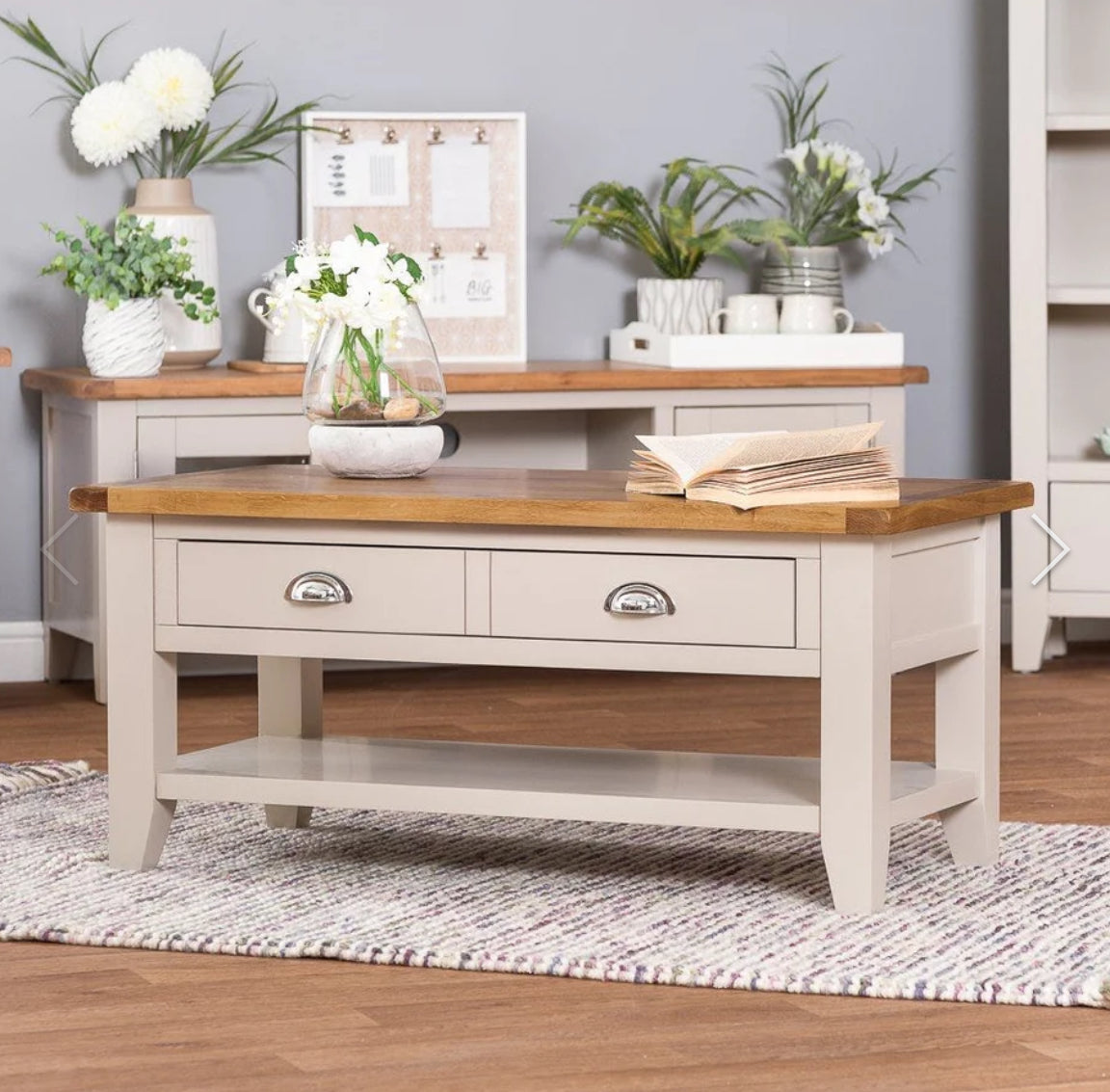 Discount Table NC Coffee Table With Storage Truffle – Essex Discount Furniture