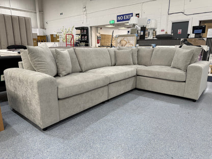 Windsor Light Grey Modular Corner Sofa