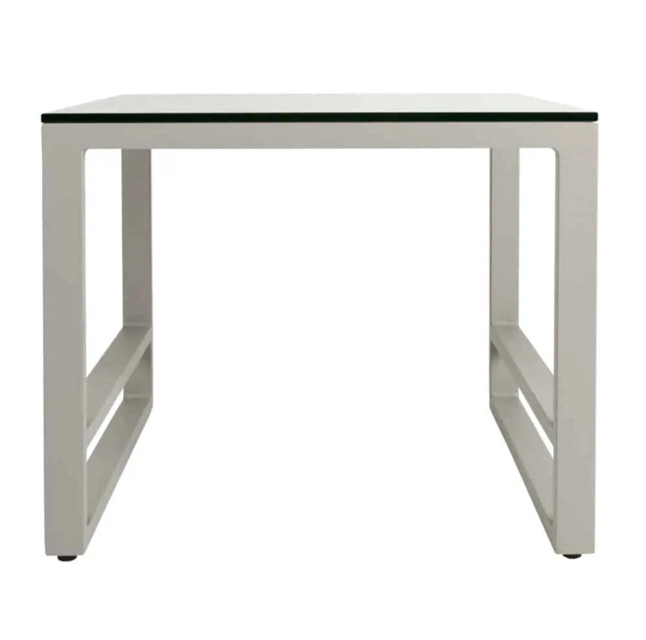 Mambo Light Grey Aluminium Side Table