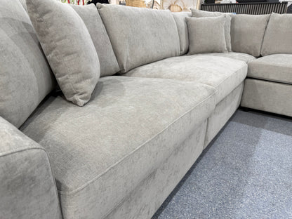 Windsor Light Grey Modular Corner Sofa