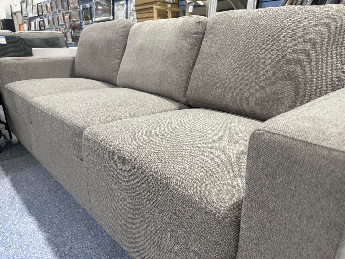 Nimbus Grey 3 Seater Sofa