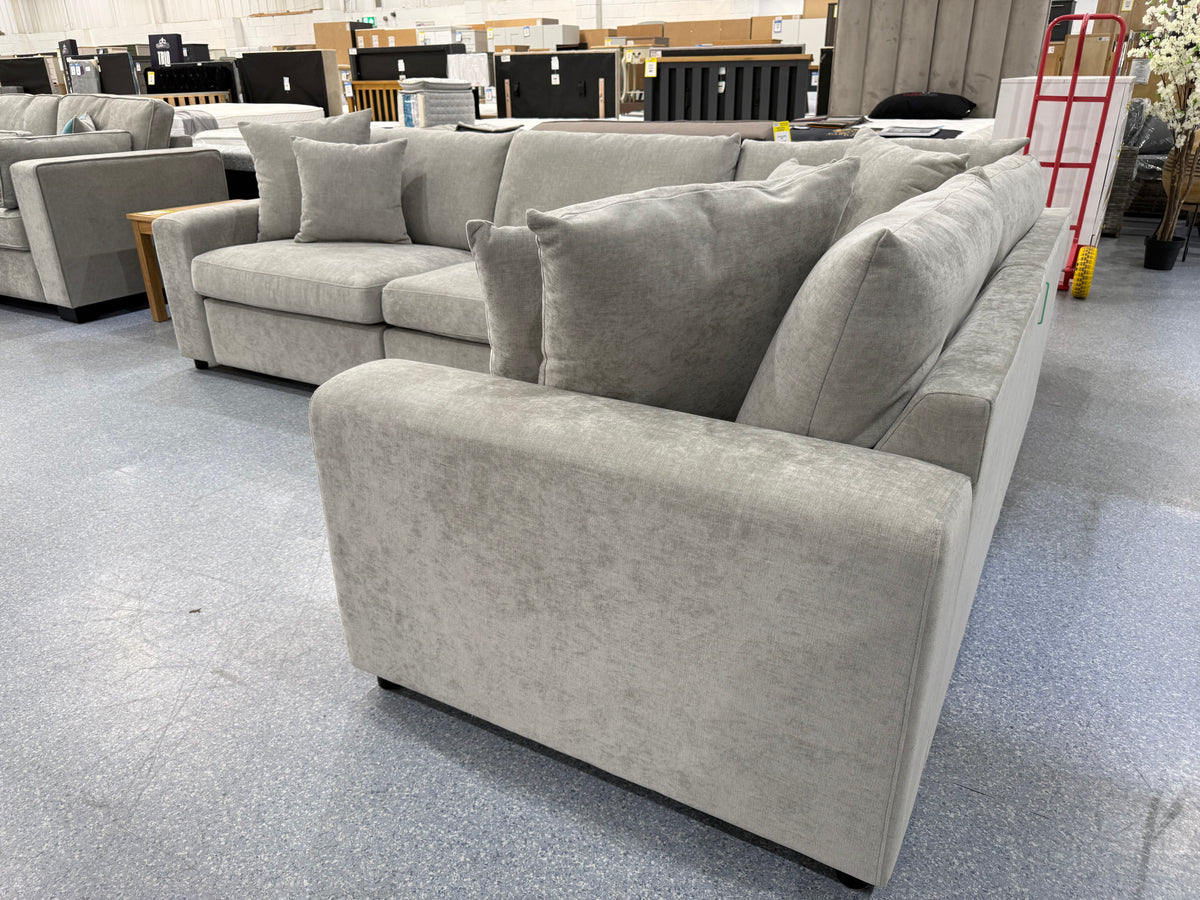Windsor Light Grey Modular Corner Sofa