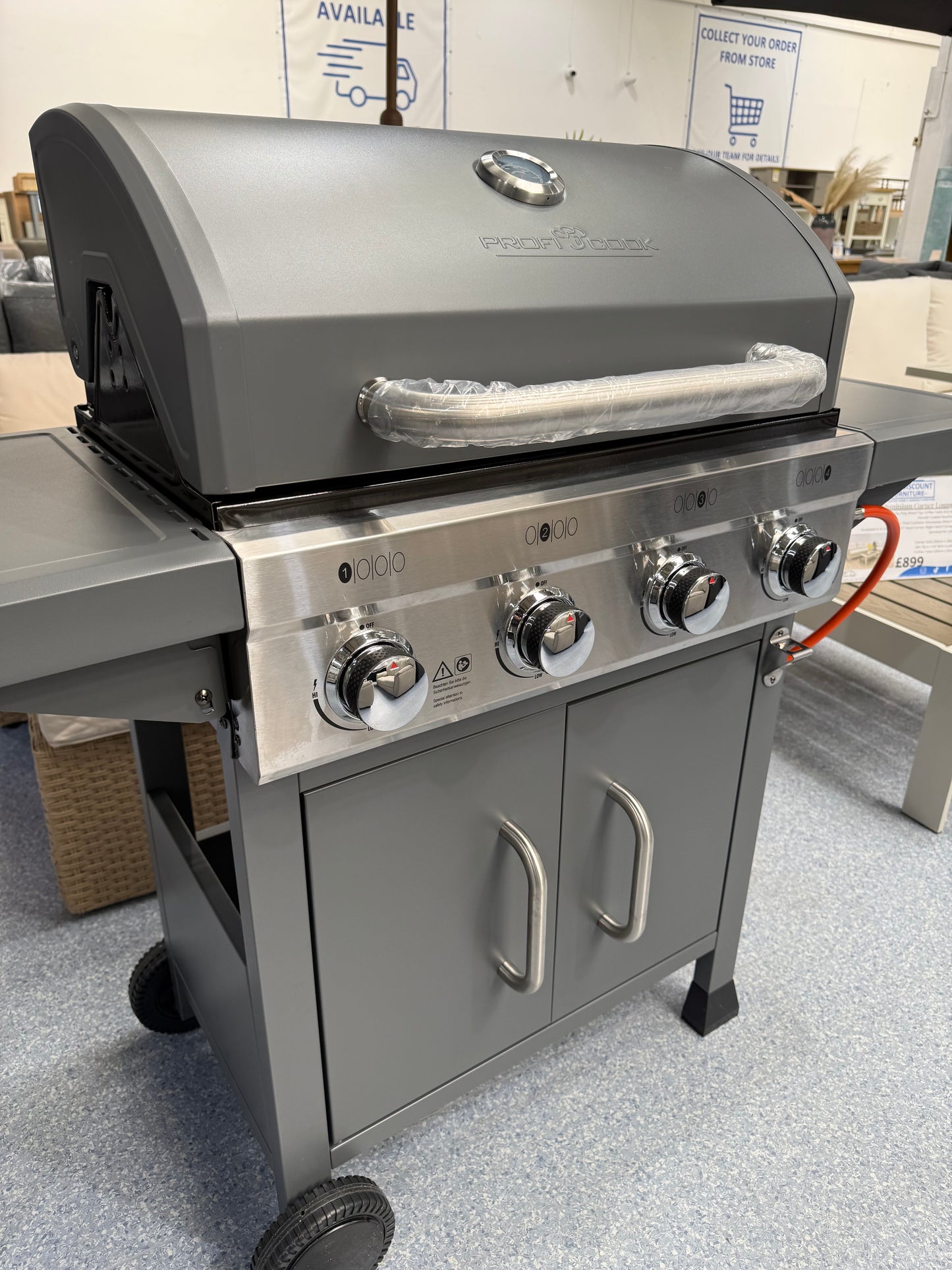 ProfiCook 4 Burner BBQ