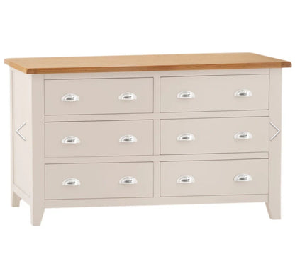 NC 6 Drawer Chest Truffle