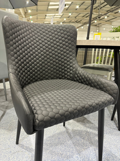 PAIR Cindy Black Dining Chairs