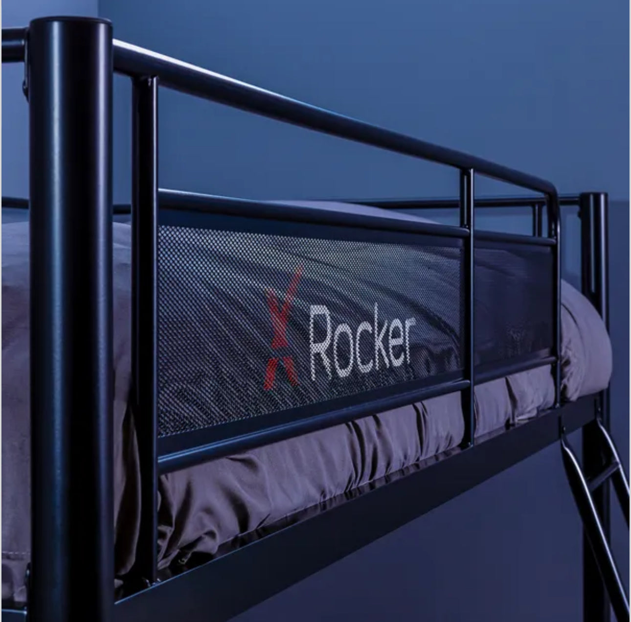 X Rocker HQ High Sleeper Gaming Bed With Desk